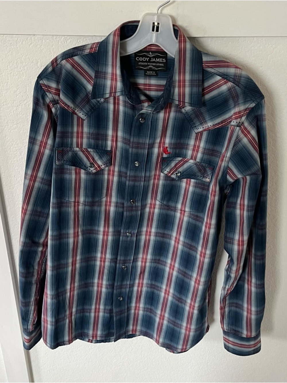 Cody James Men’s Small Pearl Snap Western Button-up